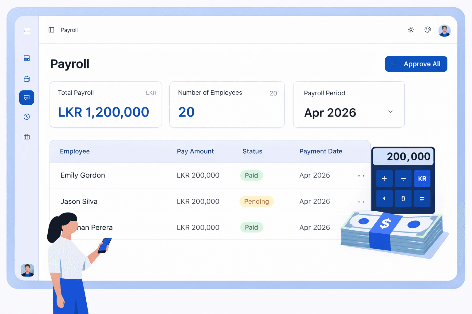 Payroll Management Dashboard